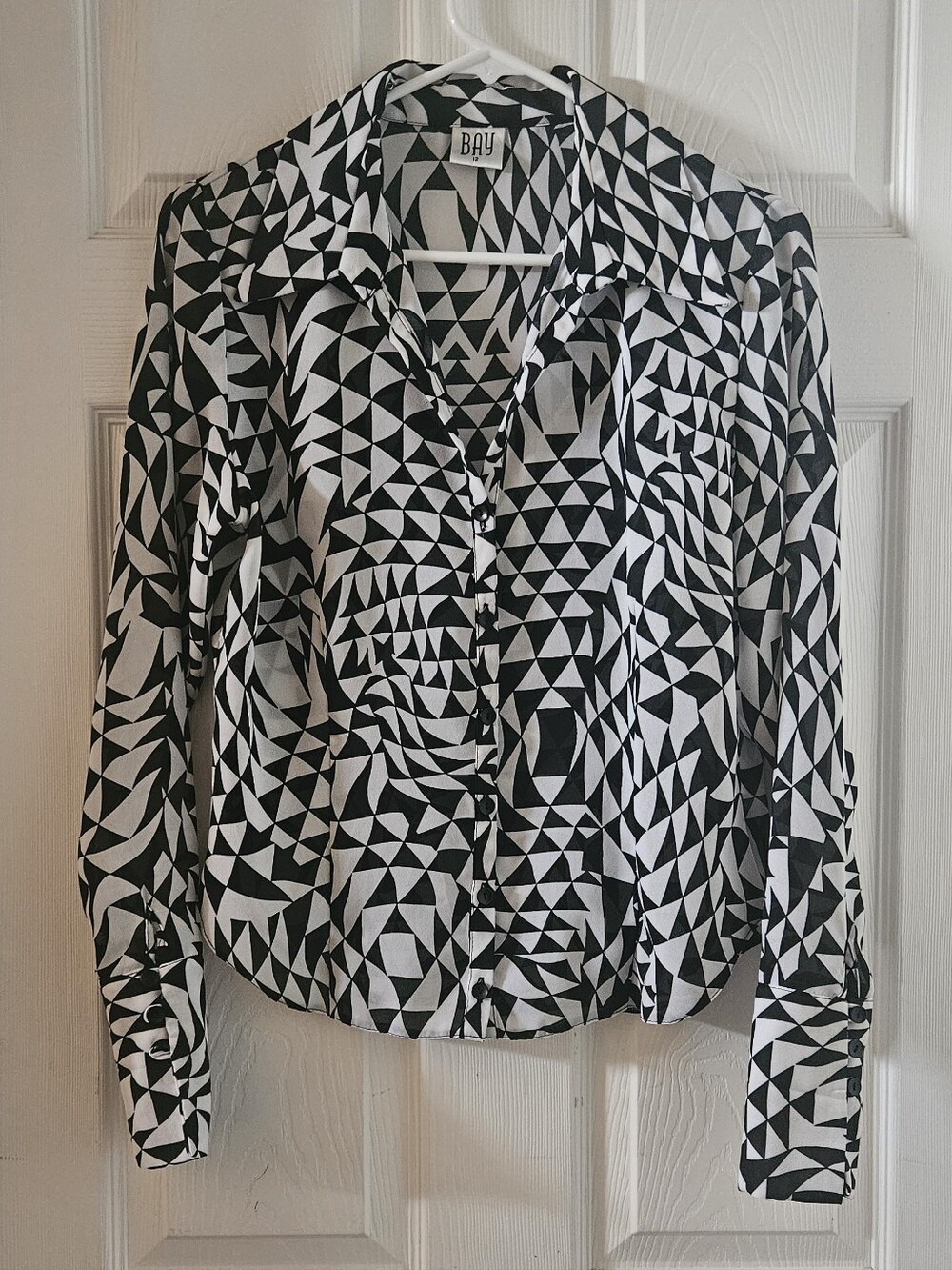 Bay Geometrical Print Blouse